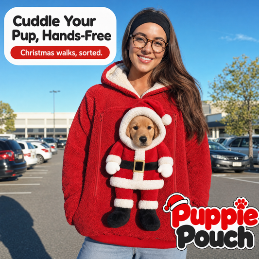 Christmas Puppie Pouch